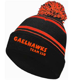 Gaelhawks ASW Homecoming Beanie Black/Orange (E) Image