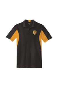 Amity Sport-Tek Side Blocked Micropique Sport-Wick Polo Black/Gold