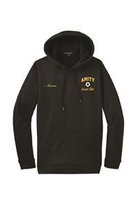 Amity Sport-Tek Sport-Wick Fleece Hooded Pullover Black